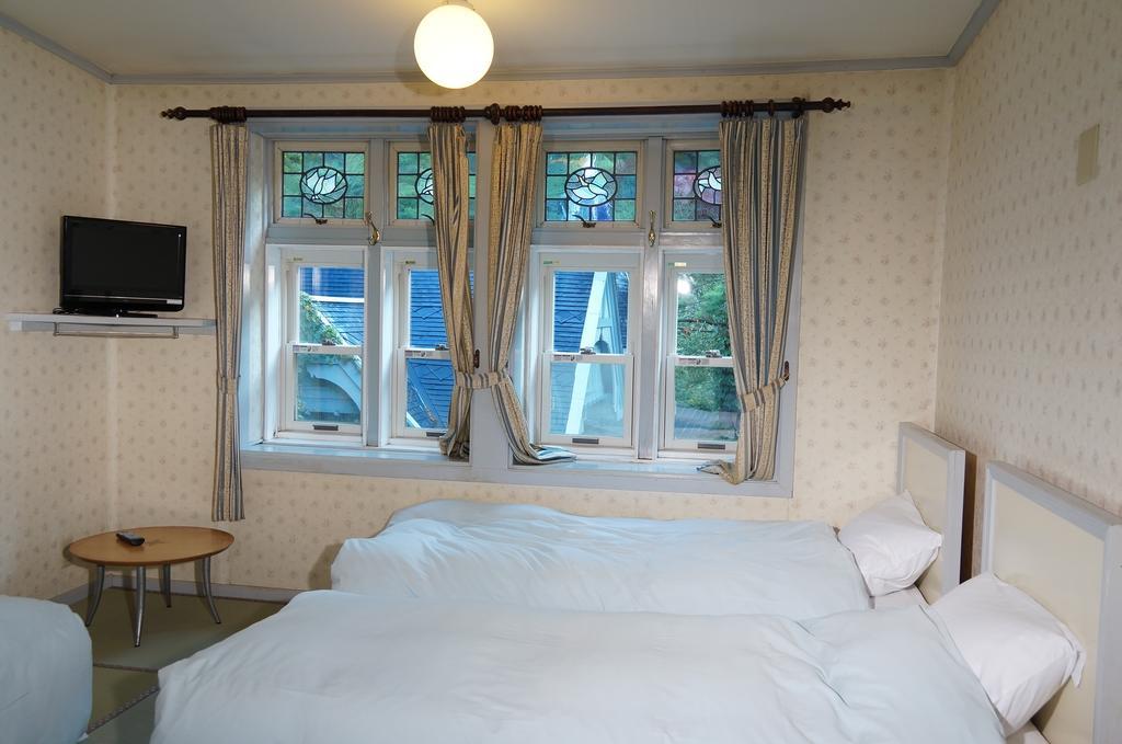 白馬村 レディダイアナ アンド セントジョージ Bed & Breakfast エクステリア 写真